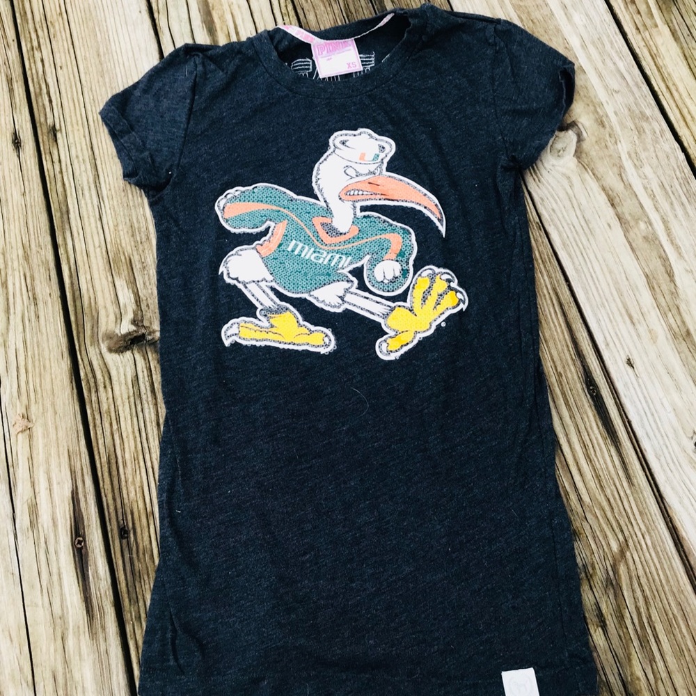 Victoria’s Secret Pink Miami hurricanes shirt